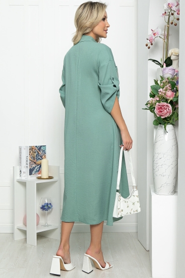 Платье "Индира" (малахит) П5548