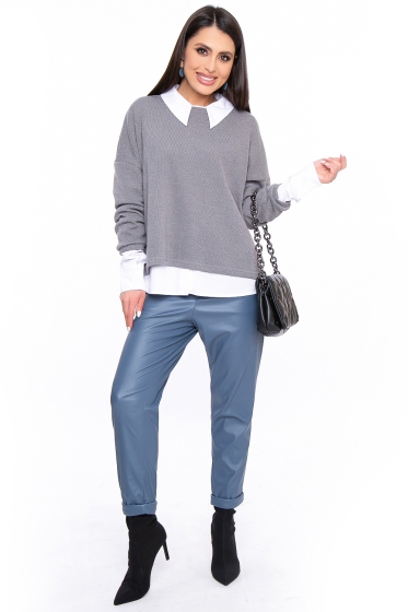 Джемпер "Викки" (серебро) Б2830