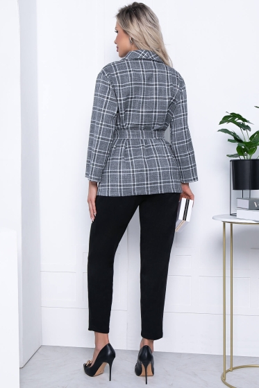 Пиджак "Нинель" Б7292 (грей)