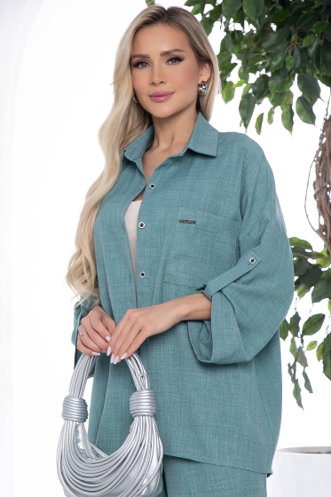 Костюм Лиссабон (бирюзовый) К10317