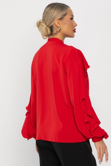 Блуза Дыхание осени (красная) Б14187-5М
