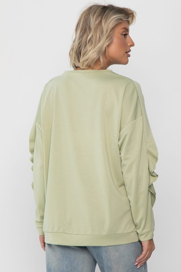 Джемпер Эвелина (оливковый) Б14232-5М