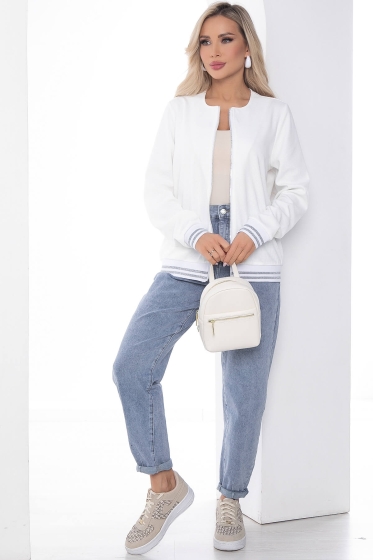 Бомбер Дана (белый) Б10041