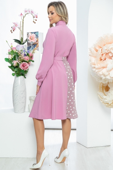 Платье "Королева красоты" (пыльная роза) П5615