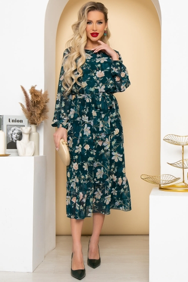 Платье "Фортуна" (грин) П4421