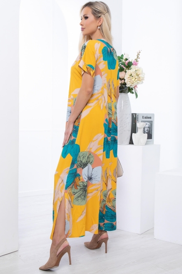 Платье "Вдохновляй!" (желтое) П6062