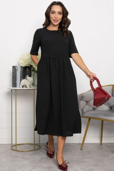 Платье Беннет (черное) П14066-25М