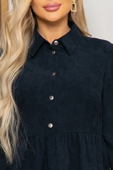 Платье "Андреа" (темно-синее) П4310