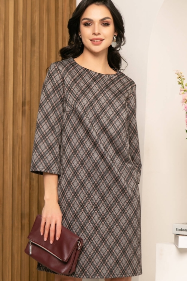 Платье "Мон Амур" (грей) П5188