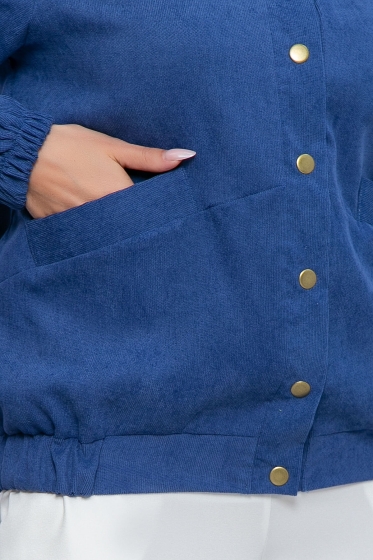 Бомбер "Диамант" (джинс) Б5526