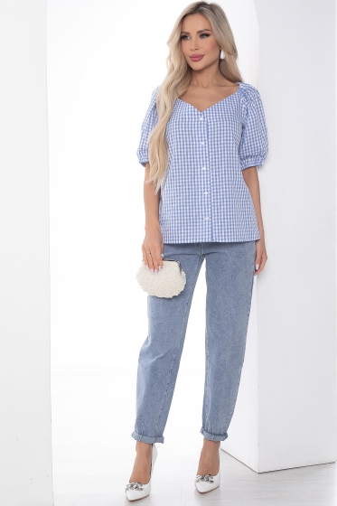 Блуза "Джейн" (голубая) Б10002