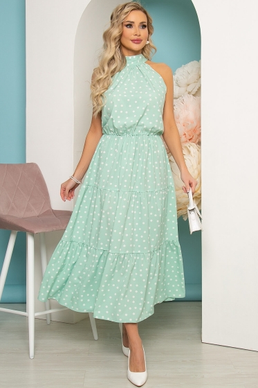 Сарафан "Лето в городе" (нежная мята) П3526