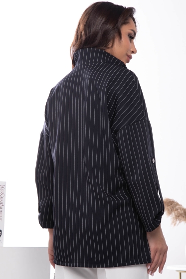 Рубашка "Стиль твоего города" (синяя) Б7514