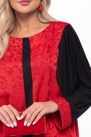 Джемпер "Взрывная волна" (рэд) Б7558