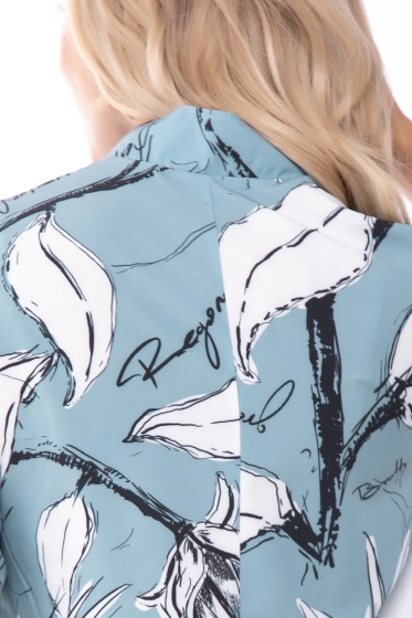 Платье "Мира" (мята) П7408