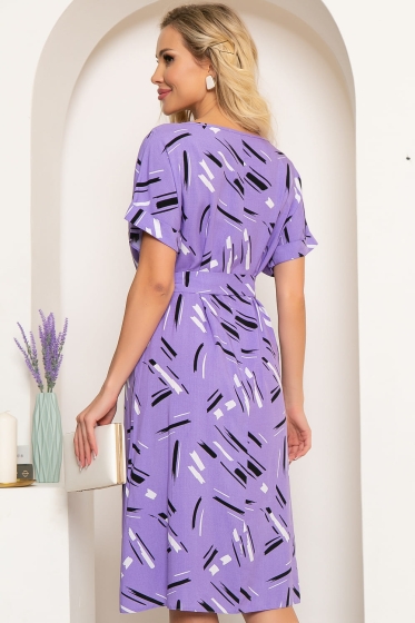 Платье "Бренди" (лаванда) П3994