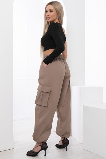 Брюки карго (капучино) Б6032