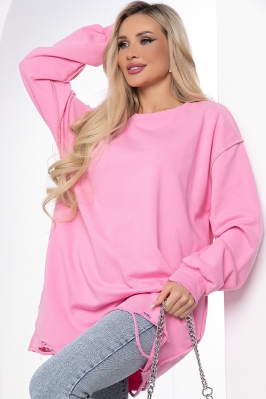 Джемпер "Добавь красок!" (розовый) Б8671