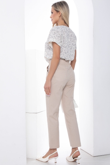 Брюки Сьюзи бежевые Б10145