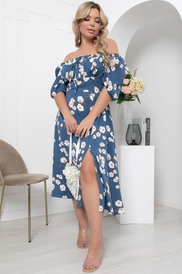 Платье "Рузанна" (блю) П5892