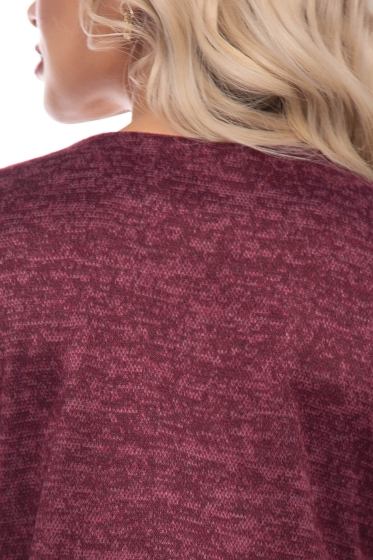 Платье "Хизер" (бордо) П7638